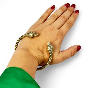 BERSERKER, Bear, brass bracelet
