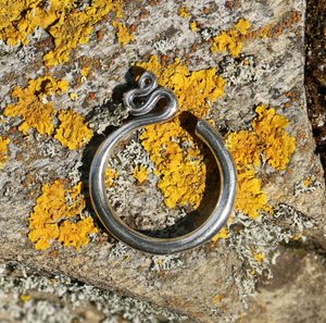 Bijoux à cheveux slaves, argent