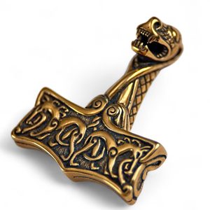 THOR'S HAMMER, Oseberg style, Norway, bronze