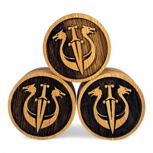 Wooden jewellery box