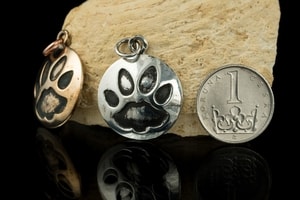 KATZENSPUR, Schmuckstück, Anhänger, Silber 925