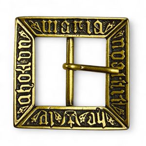 Mittelalterliche Gürtelschnalle, 15. Jahrhundert