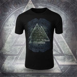 VALKNUT MEN'S T-SHIRT, COLORED - HEIDNISCHE T-SHIRTS{% if kategorie.adresa_nazvy[0] != zbozi.kategorie.nazev %} - T-SHIRTS, BOOTS - ROCK MUSIC{% endif %}