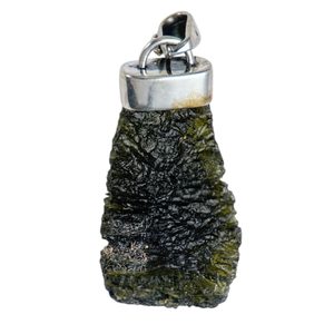 MORAVIA, Moldavite pendant, silver 925/1000