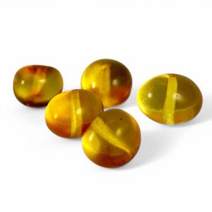 Amber bead from the Baltic Sea, Lithuania
