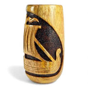 DRAKKAR, wooden cup