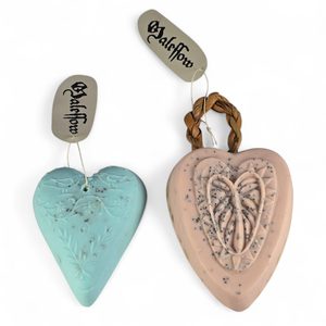 Medieval soap MALESSOW, heart big