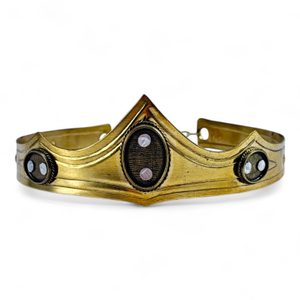 CARDIOLA, medieval crown, brass