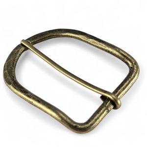 Belt buckle 40mm, old brass