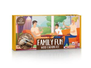 Mushroom, BeaverCraft hobby kit Family Fun Carving Hobby Kit DIY09