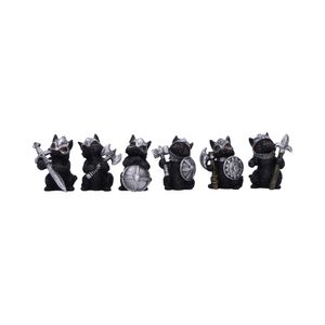 Cat Crusaders - set of 6 figures
