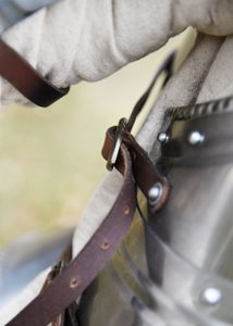 Armure Gothique, Plastron et Dos, acier d'1,2 mm d'épaisseur