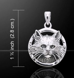 KATZE, Talisman, Silber 925