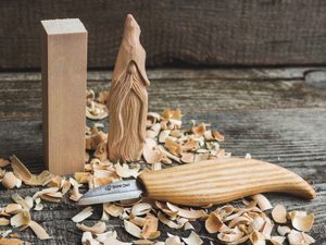 WIZARD CARVING HOBBY-KIT DIY03 - GESCHMIEDETE SCHNITZMEISSEL{% if kategorie.adresa_nazvy[0] != zbozi.kategorie.nazev %} - BUSHCRAFT, REENACTMENT, HANDWERK{% endif %}