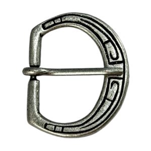 Historical Buckle, 10th century, England zinc