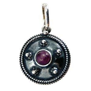 ANTICA ROMA, pendentif en argent avec un joyau