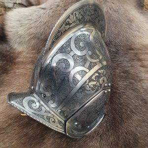 MORION Luxus geätzter Helm