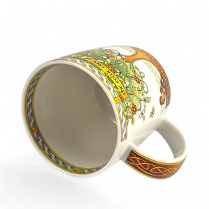 Porcelain Celtic mug, Tree of Life