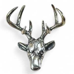 DEER, necklace, sterling silver