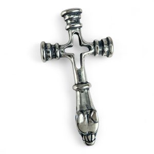 FENRIR - islandais loup croix, argent