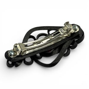 BROCHE À CHEVEUX AVEC CORAUX