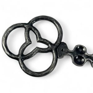 MEDIEVAL KEY, forged towel rack