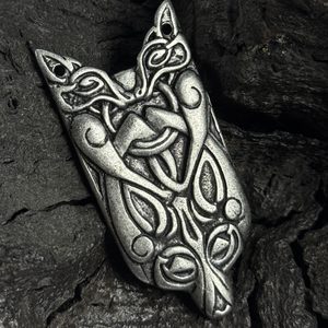 VLK FENRIR Borre style - belt anklets zinc, antique silver