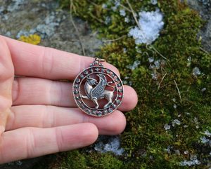 GRIFFIN, BRONZE TALISMAN - PENDANTS, NECKLACES{% if kategorie.adresa_nazvy[0] != zbozi.kategorie.nazev %} - JEWELLERY - BRONZE, ZINC{% endif %}