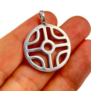 HISTORICAL PENDANT V, bronze age, silver