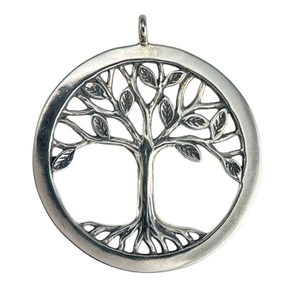 Tree of Life pendant - Large, sterling silver