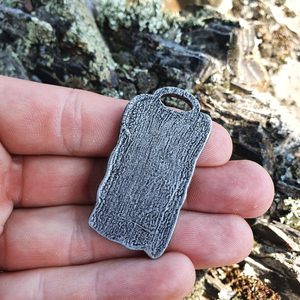 EHWAZ, Rune Pendant Zinc