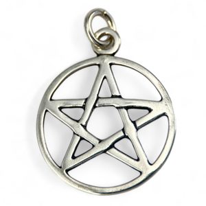 PENTAGRAM, silver pendant, Ag 925, small
