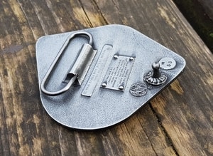 SUPERMARINE SPITFIRE, BELT BUCKLE - CUSTOM MADE BELTS{% if kategorie.adresa_nazvy[0] != zbozi.kategorie.nazev %} - LEATHER PRODUCTS{% endif %}