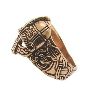 VIKING HELM BRONZE RING - RINGE - BRONZE{% if kategorie.adresa_nazvy[0] != zbozi.kategorie.nazev %} - SCHMUCKSTÜCKE{% endif %}