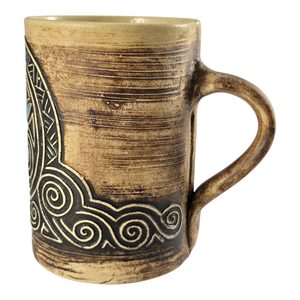 Celtic Triskel, ceramic mug