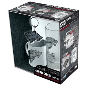 GAME OF THRONES - STARK GIFT SET, ESPRESSO CUP, GLASS, KEYCHAIN - GAME OF THRONES - HRA O TRŮNY{% if kategorie.adresa_nazvy[0] != zbozi.kategorie.nazev %} - PRODUITS SOUS LICENCE – FILMS, JEUX, SÉRIES{% endif %}