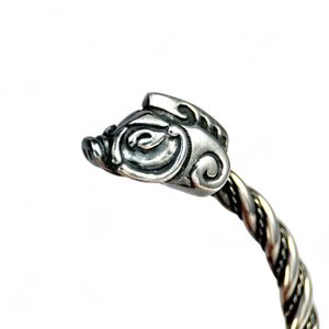 COLLACH, Celtic Boar, sterling silver bracelet