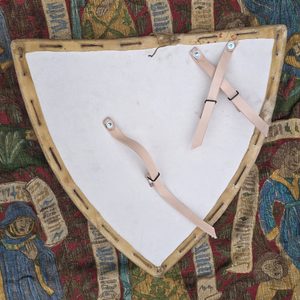 Bouclier héraldique médiéval, XVe siècle, Living History