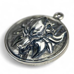 Pendentif loup Slave , argent sterling