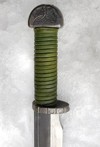 VIKING SEAX - TRIQUETRA, GREEN - SAEX KNIVES, SCRAMASAX{% if kategorie.adresa_nazvy[0] != zbozi.kategorie.nazev %} - WEAPONS - SWORDS, AXES, KNIVES{% endif %}