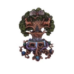 Yggdrasil, wall plaque, Anne Stokes 30.5 cm
