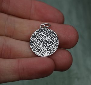 TO VALHALLA! Viking battle amulet, silver 925