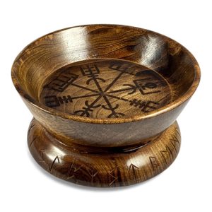 Magical bowl for divination from runes