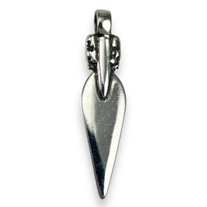 VENDEL SPEAR with bear, sterling silver pendant