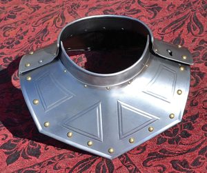 BAROQUE GORGET, THIRTY YEARS WAR, 17TH CENTURY - ARMOR PARTS{% if kategorie.adresa_nazvy[0] != zbozi.kategorie.nazev %} - ARMOUR HELMETS, SHIELDS{% endif %}