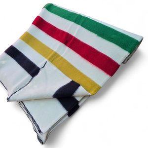 Thick wool Indian blanket Rainbow