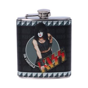 OFFICIALLY LICENSED KISS THE STARCHILD HIP FLASK - BOTTLES, HIP FLASKS{% if kategorie.adresa_nazvy[0] != zbozi.kategorie.nazev %} - LEATHER PRODUCTS{% endif %}