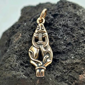 MARTEN, Viking pendant in Borre style, bronze