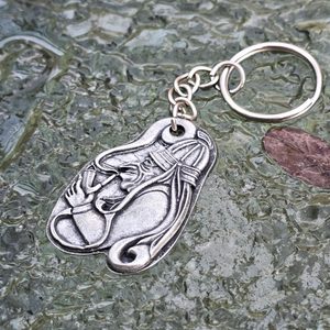 Water Goblin, keychain, zinc