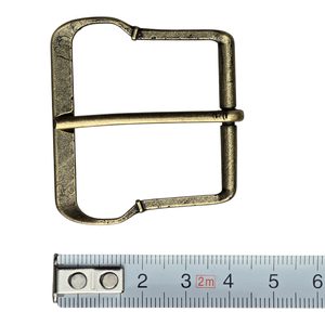 Belt buckle, 15th century, Bohemia, zinc, old brass